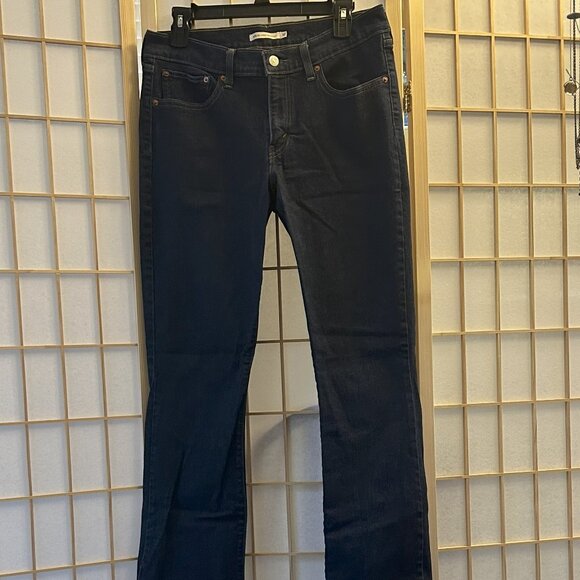 Levi’s 415 Relaxed Bootcut Jeans size 30 (10) Women’s regular length dark blue - Picture 1 of 6